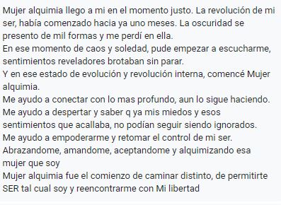 Testimonios Mujer Alquimia 6